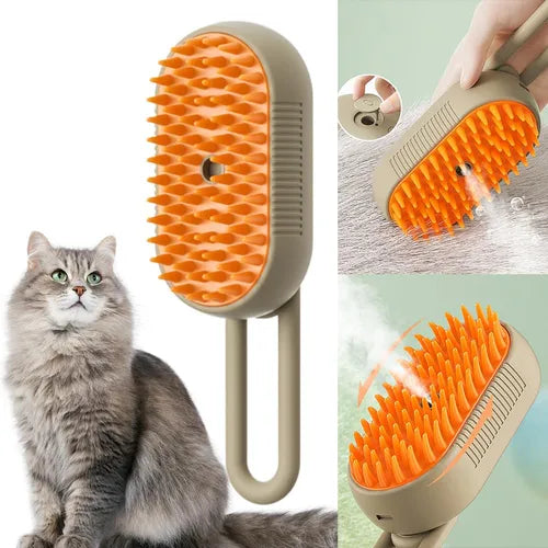 CEPILLO QUITA PELOS A VAPOR PERROS Y GATOS