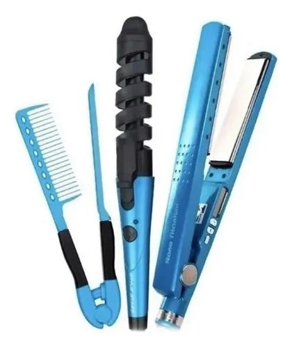 PLANCHA CABELLO 3 EN 1