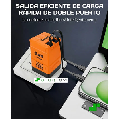 Cargador Retráctil Premium (12 meses de garantia)