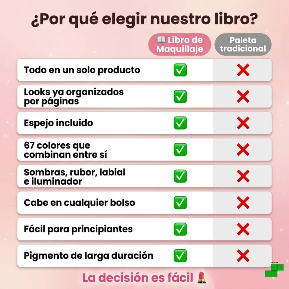 Libro de Maquillaje Todo en Uno