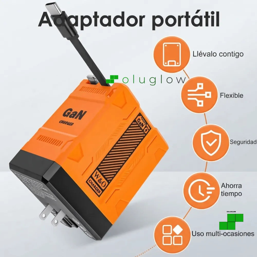 Cargador Retráctil Premium (12 meses de garantia)