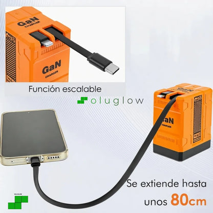 Cargador Retráctil Premium (12 meses de garantia)