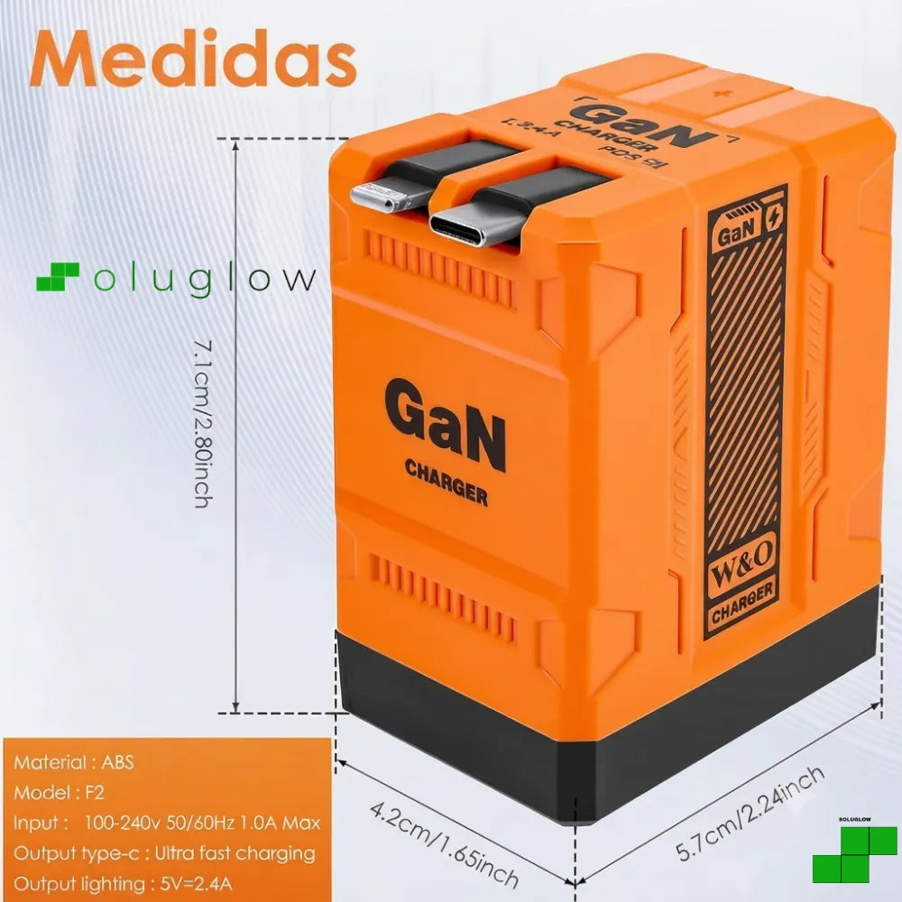Cargador Retráctil Premium (12 meses de garantia)