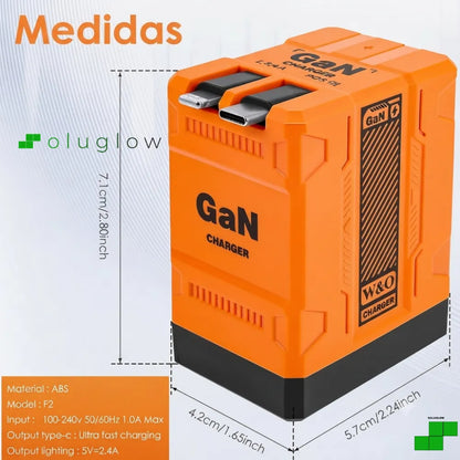 Cargador Retráctil Premium (12 meses de garantia)